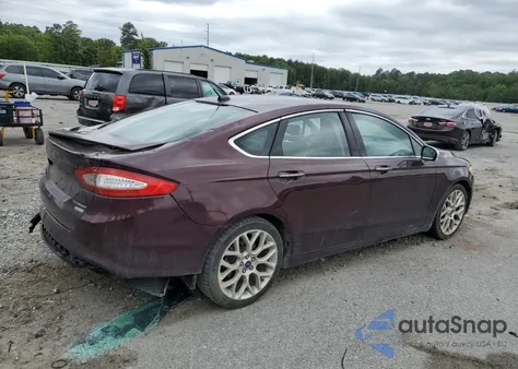2013 Ford Fusion Titanium z USA, uszkodzony, nr VIN 3FA6P0K94DR323691